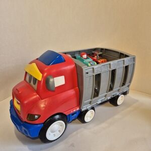 Fisher Price Little People Zig The Big Rig Truck With Sounds Lights 3 Wheelies